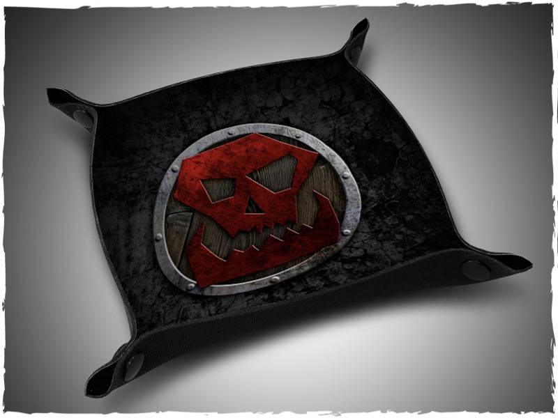 Deep-cut Studio Dice Tray - Orc