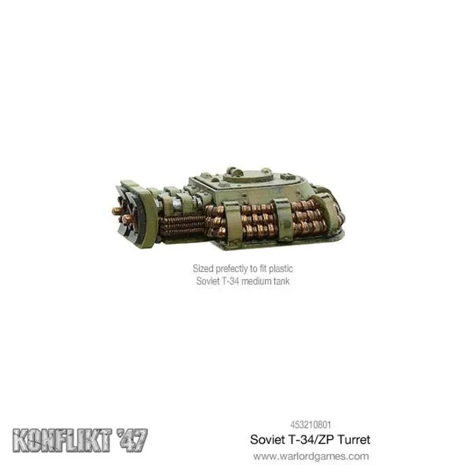 Hovedbilde Konflikt '47 T-34 ZP Turret (Warlord)
