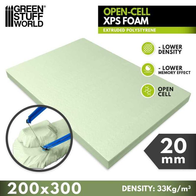 Hovedbilde XPS Foam 20mm Open Cell