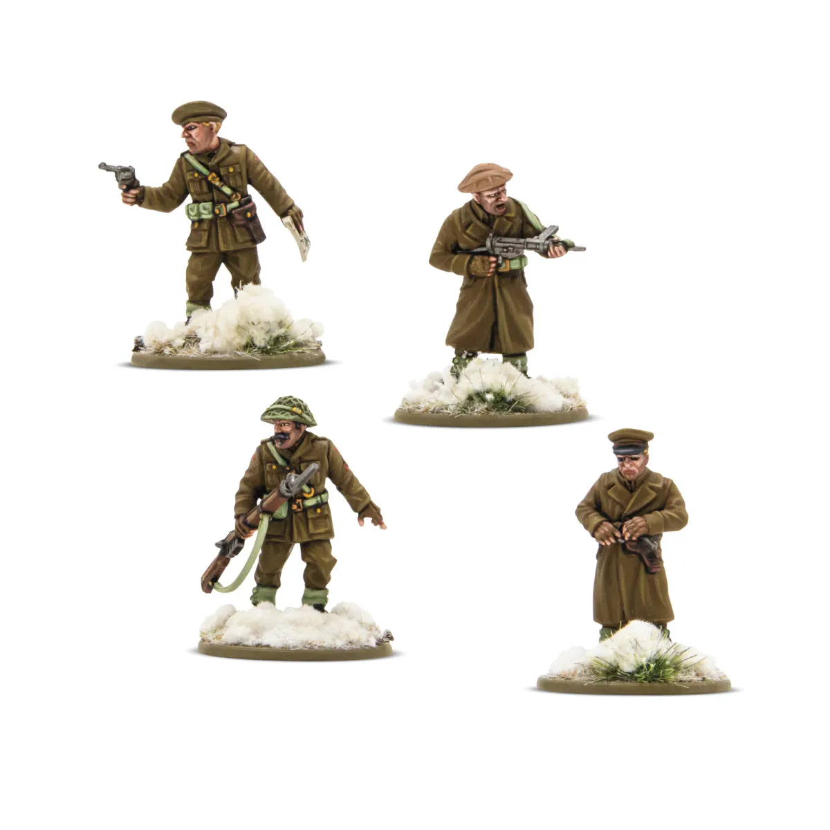 British & Canadian Winter Platoon Commanders (Warlord)