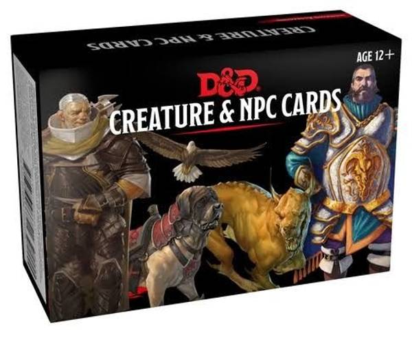 Hovedbilde D&D Creature and NPC Cards
