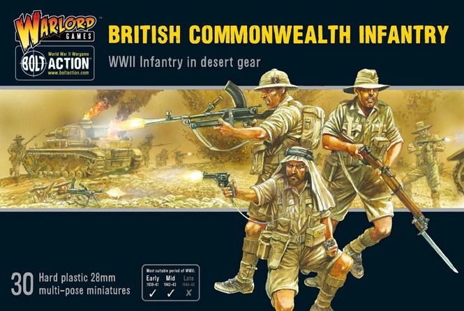 Hovedbilde British Commonwealth Infantry (Warlord)