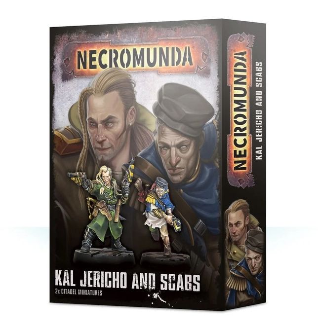 Hovedbilde WEB Necromunda: Kal Jericho And Scabs
