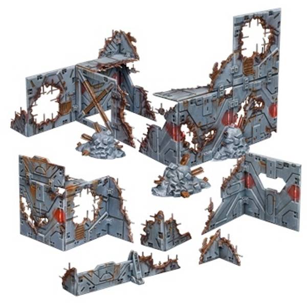 Hovedbilde Terrain Crate:  Sci-Fi Battlefield Ruins