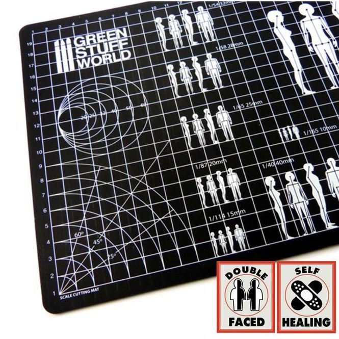 Hovedbilde Self Healing Scale Cutting Mat A4 (GSW)