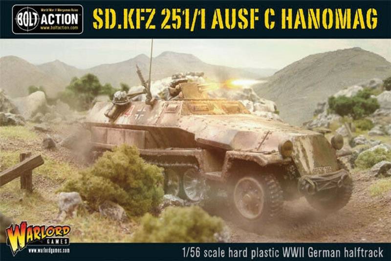 German Sd.Kfz 251/1 Ausf. C Hanomag (Warlord)