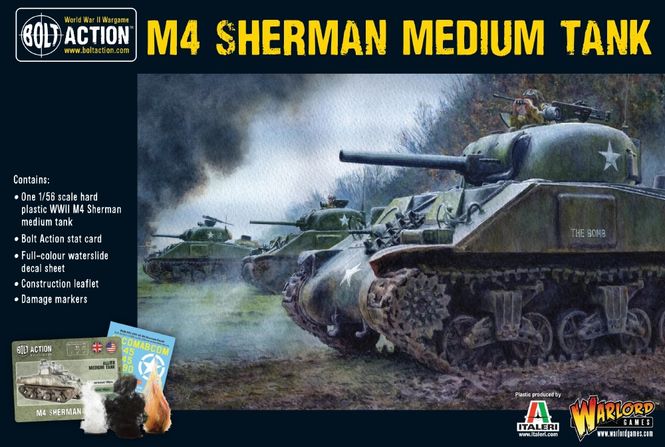 Hovedbilde US M4 Sherman Medium Tank (Warlord)