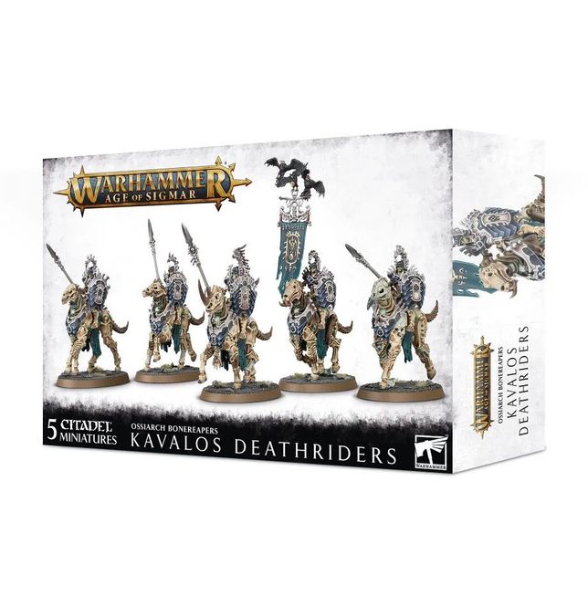 Hovedbilde Ossiarch Bonereapers: Kavalos Deathriders