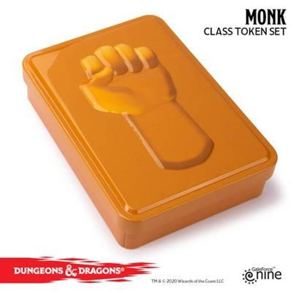 Hovedbilde D&D Monk Token Set Tin