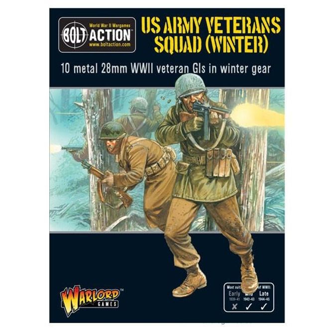 Hovedbilde US Army Veterans Squad Winter (Warlord Games)