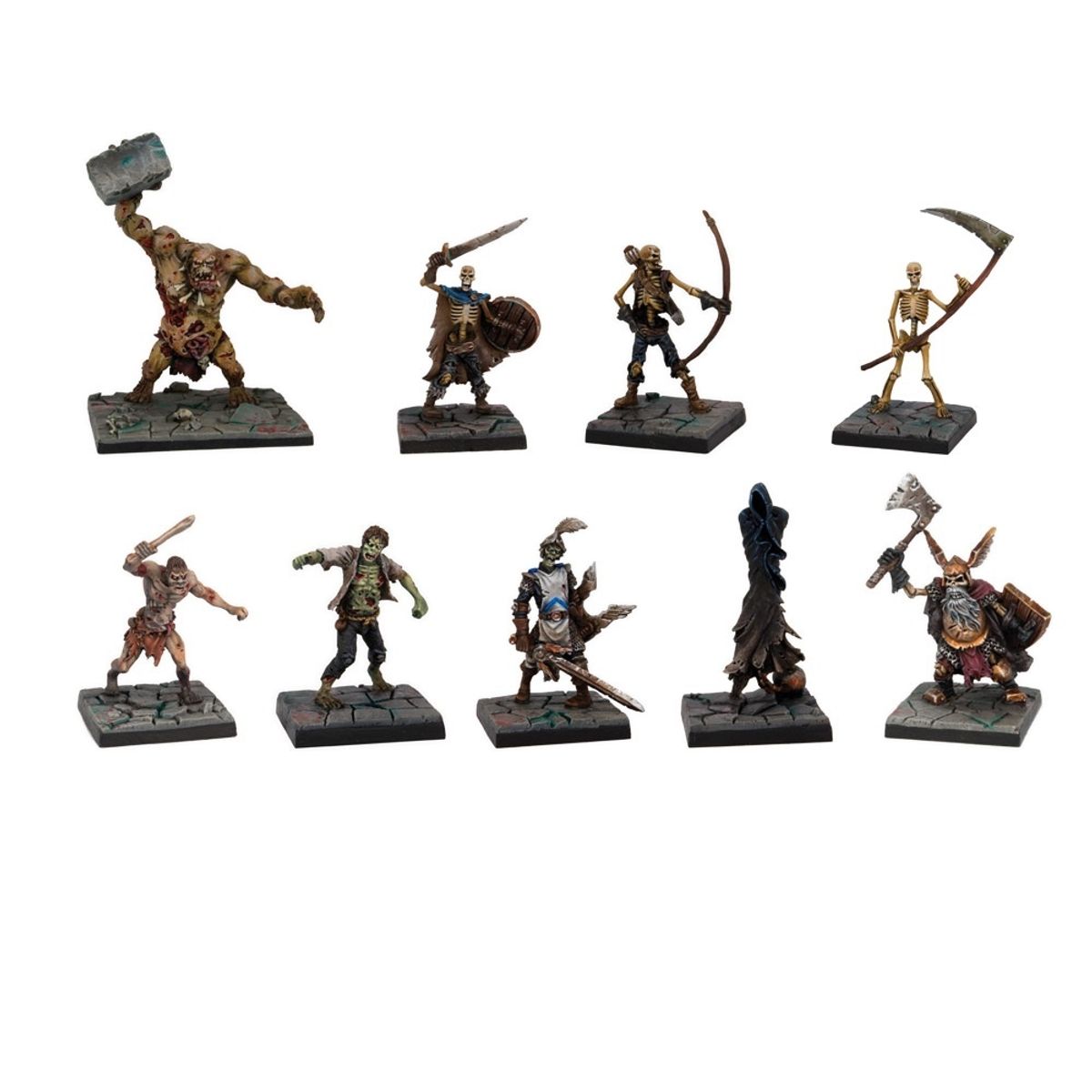 Dungeon saga Evil dead miniatures set