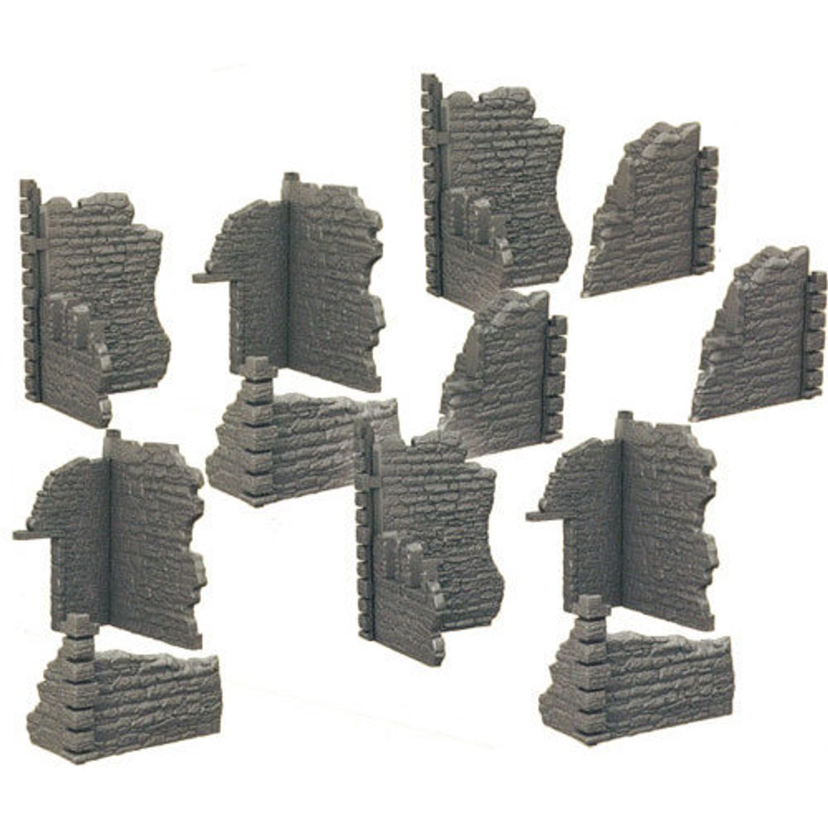 Terrain Crate Ruined Village Walls