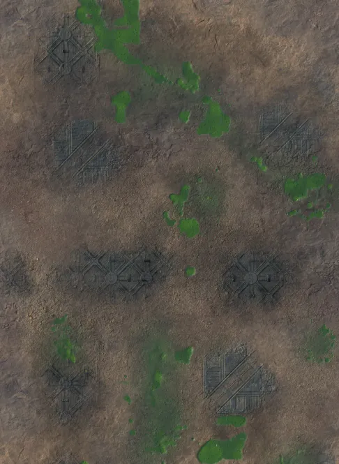 Hovedbilde 44x60 G-Mat: Toxic Badlands (Gamemat.eu)