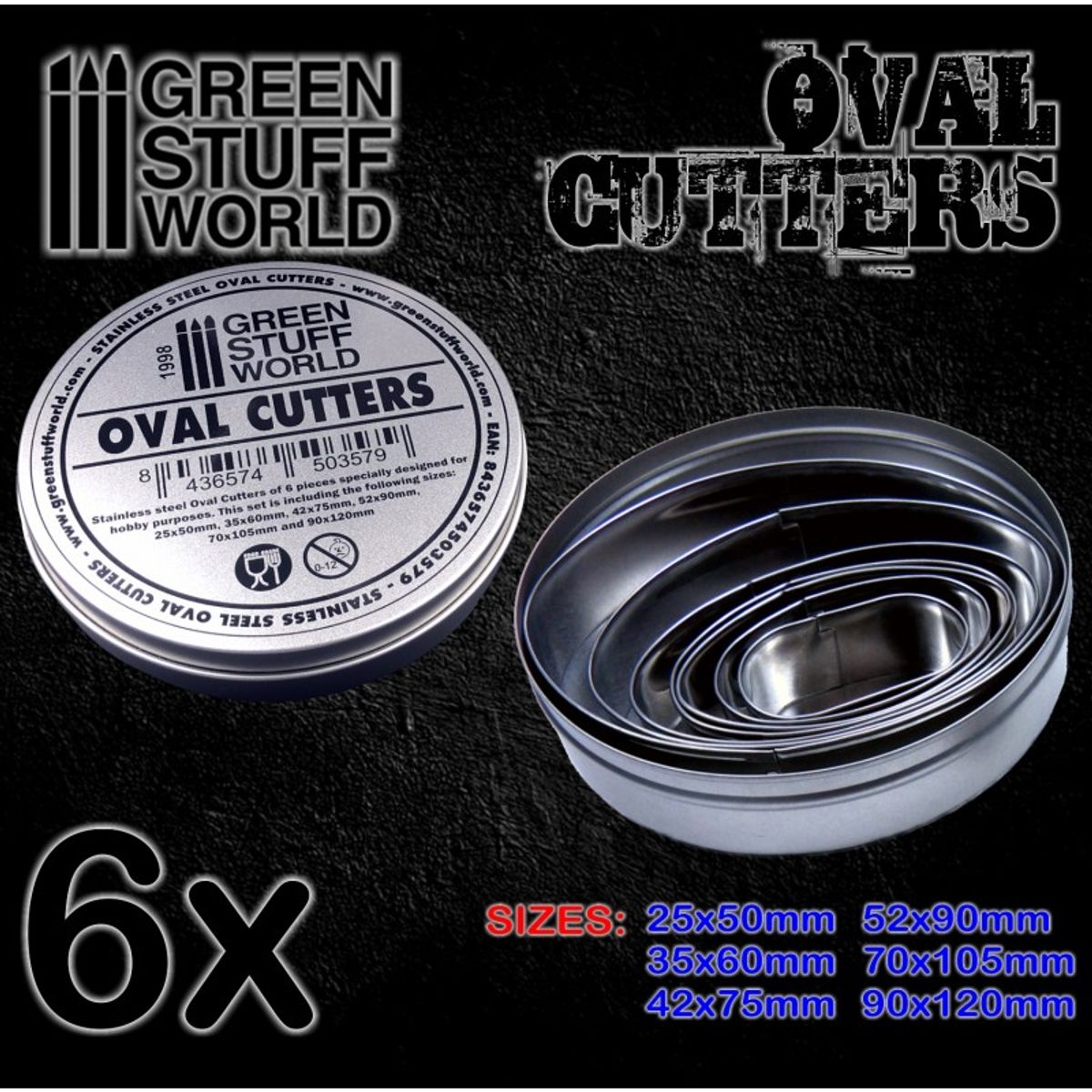 GSW Oval Cutters