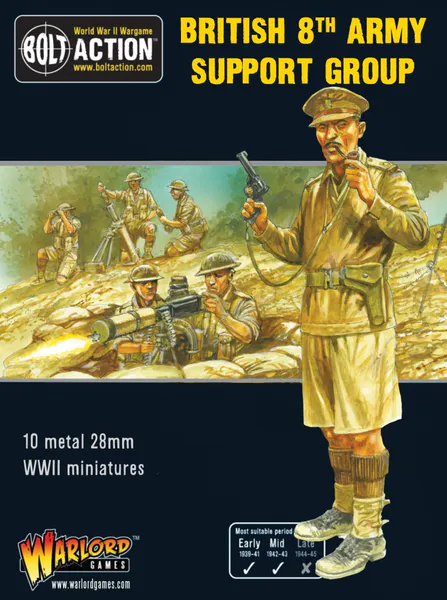 Hovedbilde British 8th Army Support Group (Warlord)