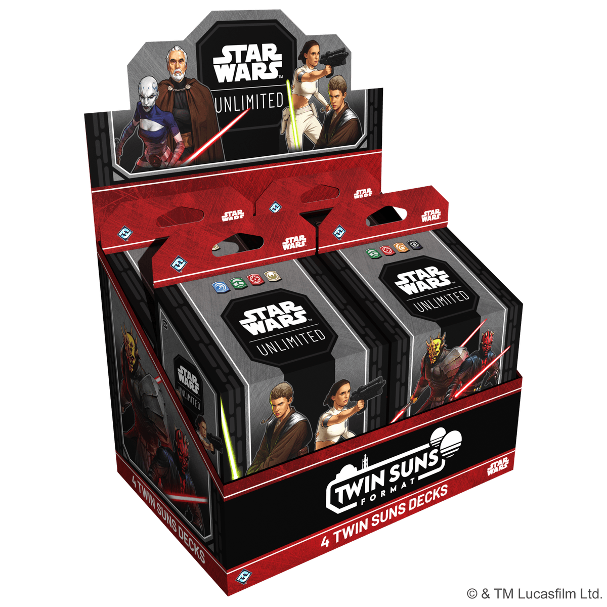 Twin Suns Deck 2026 Display 4pcs (SWU)