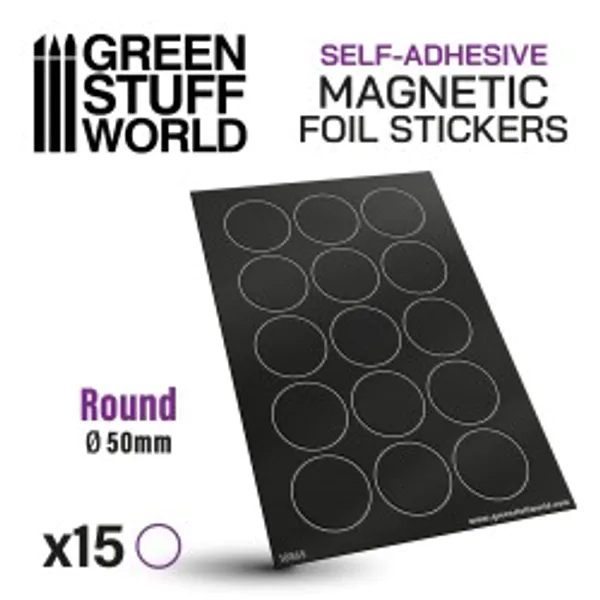 Hovedbilde GSW Round 50mm Self-Adhesive Magnetic Base