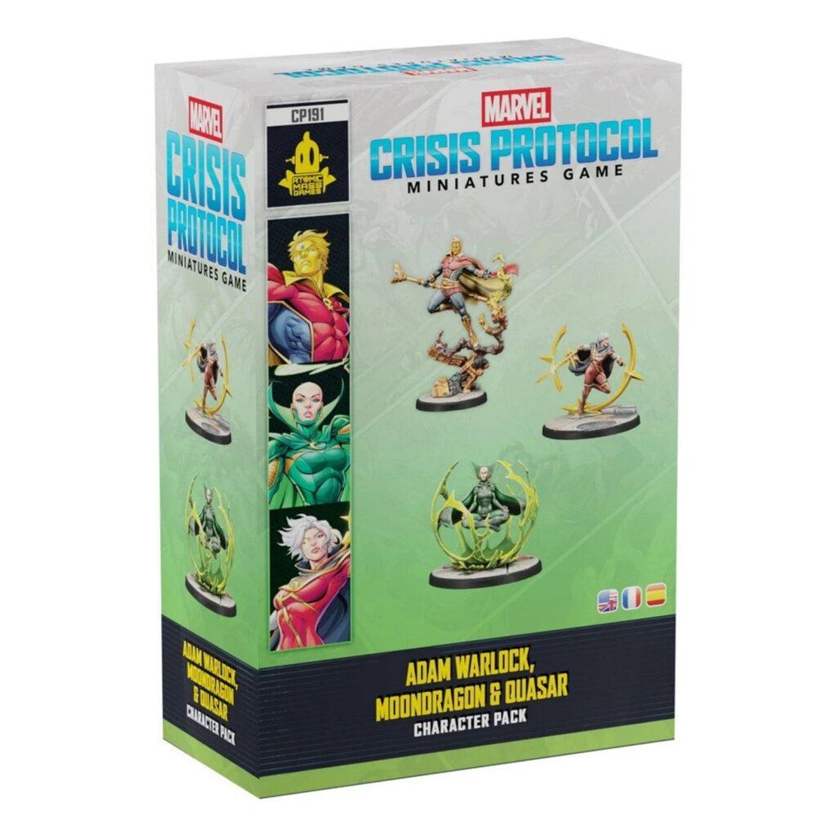 Marvel Crisis Protocol: Adam Warlock, Moondragon & Quasar