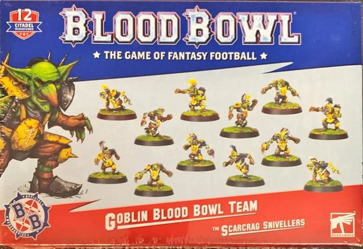 Blood Bowl: Goblin Team (The Scarcrag Snivellers)