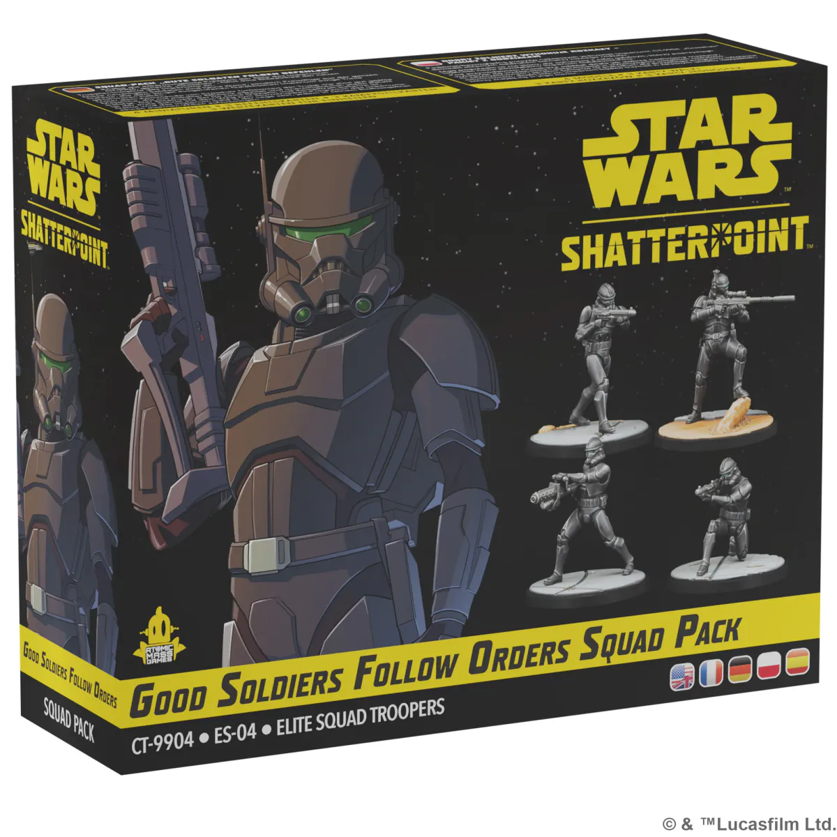 Shatterpoint Good Soldiers Follow Orders Squad Pack