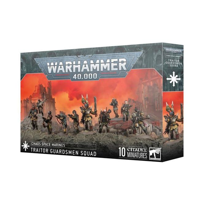 Hovedbilde Chaos Space Marines: Traitor Guardsmen Squad