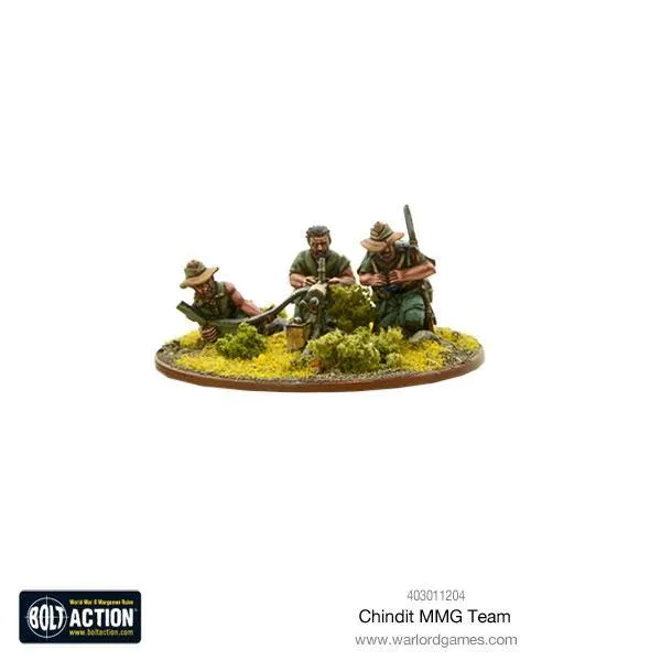 Hovedbilde British Chindit Vickers MMG Team