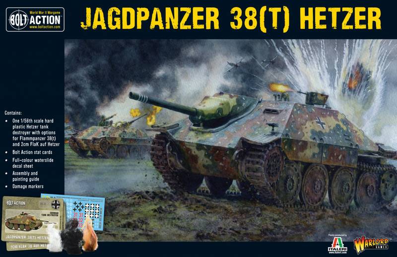 German Jagdpanzer 38(t) Hetzer (Warlord)