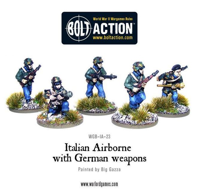 Hovedbilde WEB BA Italian Airborne with German Weapons