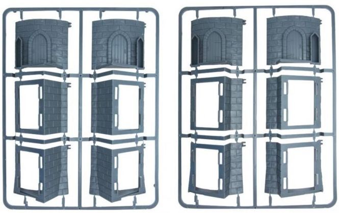 Hovedbilde Tabletop Workshop Castle Connector Set: Round ...