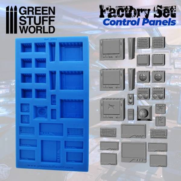 Hovedbilde GSW Control Panels Silicone Mold