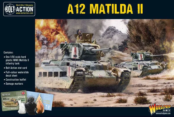 Hovedbilde British A12 Matilda II Infantry Tank (Warlord)