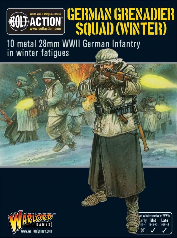 German Grenadiers Squad Winter (Warlord)