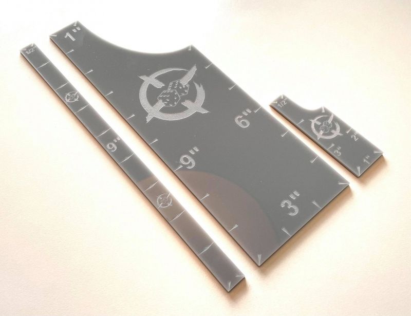 Gauge Set Grå x 3 (KRO Design)