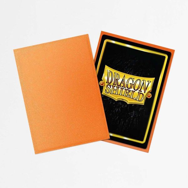 Hovedbilde Dragon Shield: Matte Amber Sleeves (100)