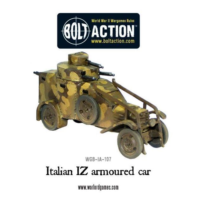 Hovedbilde WEB Italian IZ Armoured Car (Warlord)