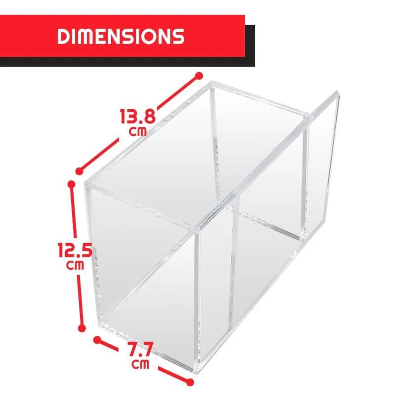 Evoretro Acrylic Display Case w/Sliding Lid V.1 for Booster Box