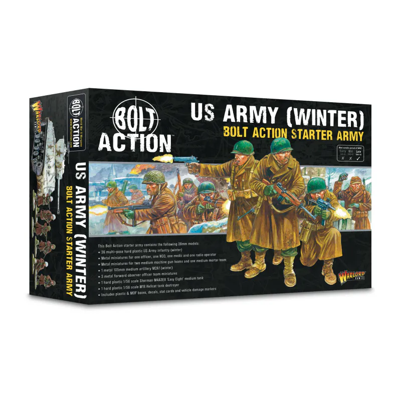 US Winter Bolt Action Starter Army (Warlord)