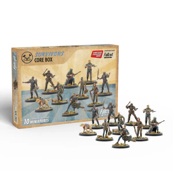 Hovedbilde Fallout: Miniatures - Survivors Core Box PLASTIC