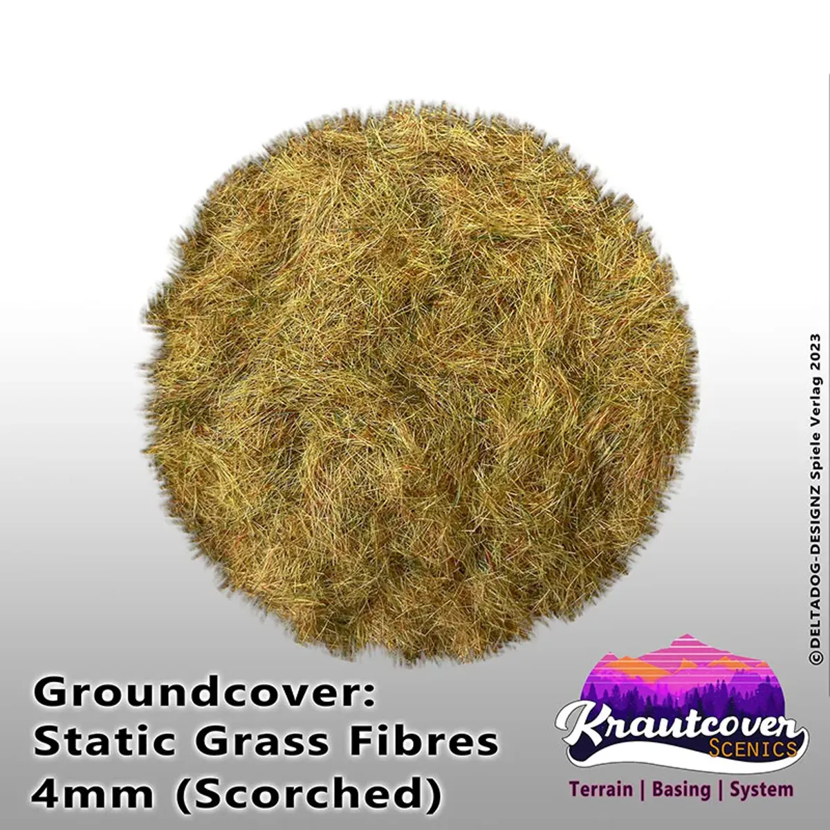 Krautcover: Static Grass Scorched 4mm