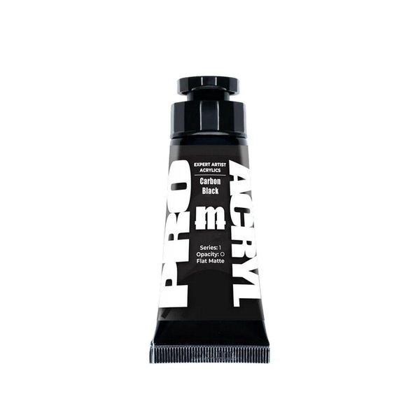 Hovedbilde Pro Acryl: Expert Acrylics - Carbon Black (30ml)