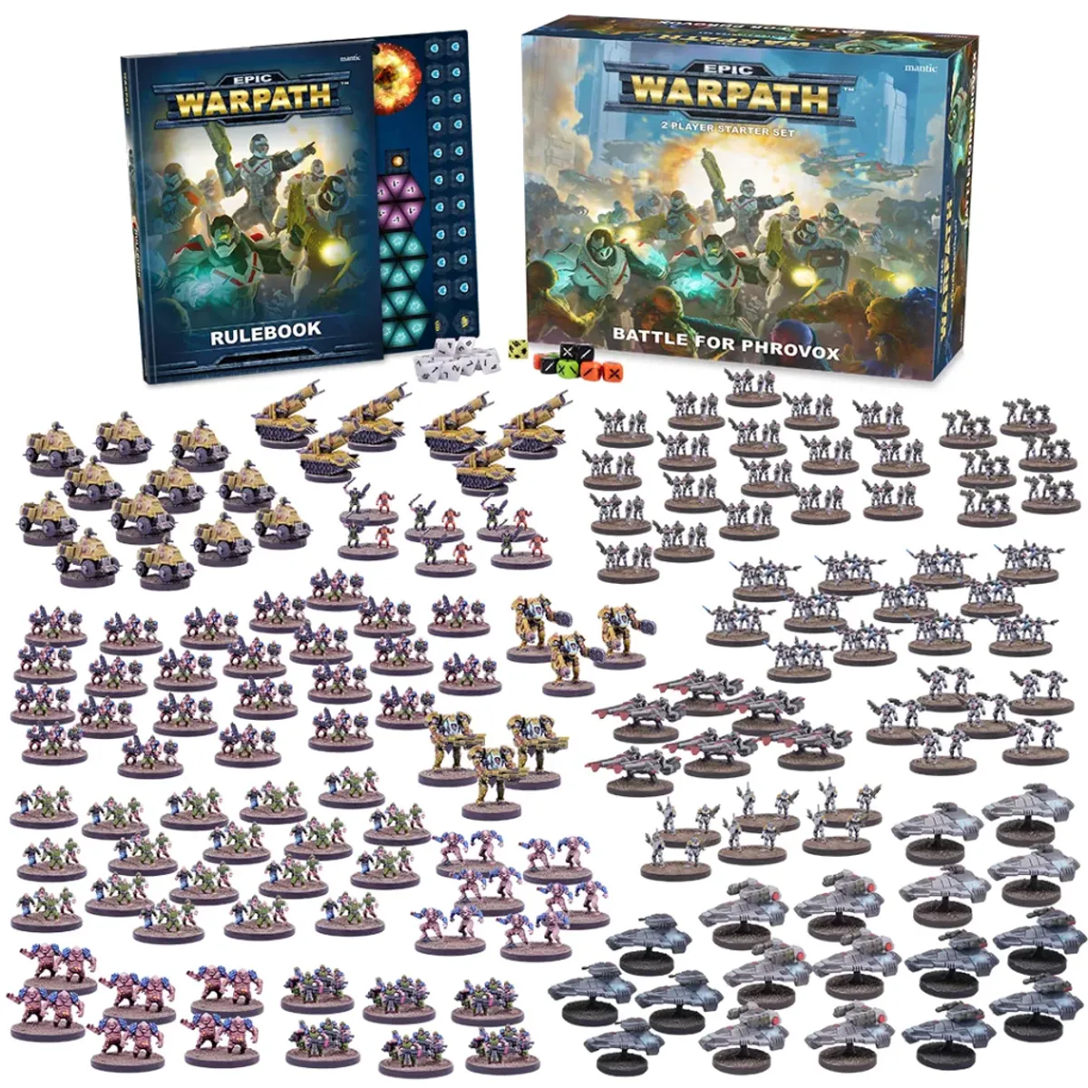 Epic Warpath: 2-Player Starter Set Battle for Phrovox (Mantic)