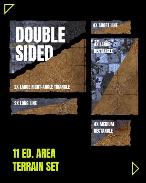 Hovedbilde 11th ed. Area Terrain Doublesided CYFZ ...