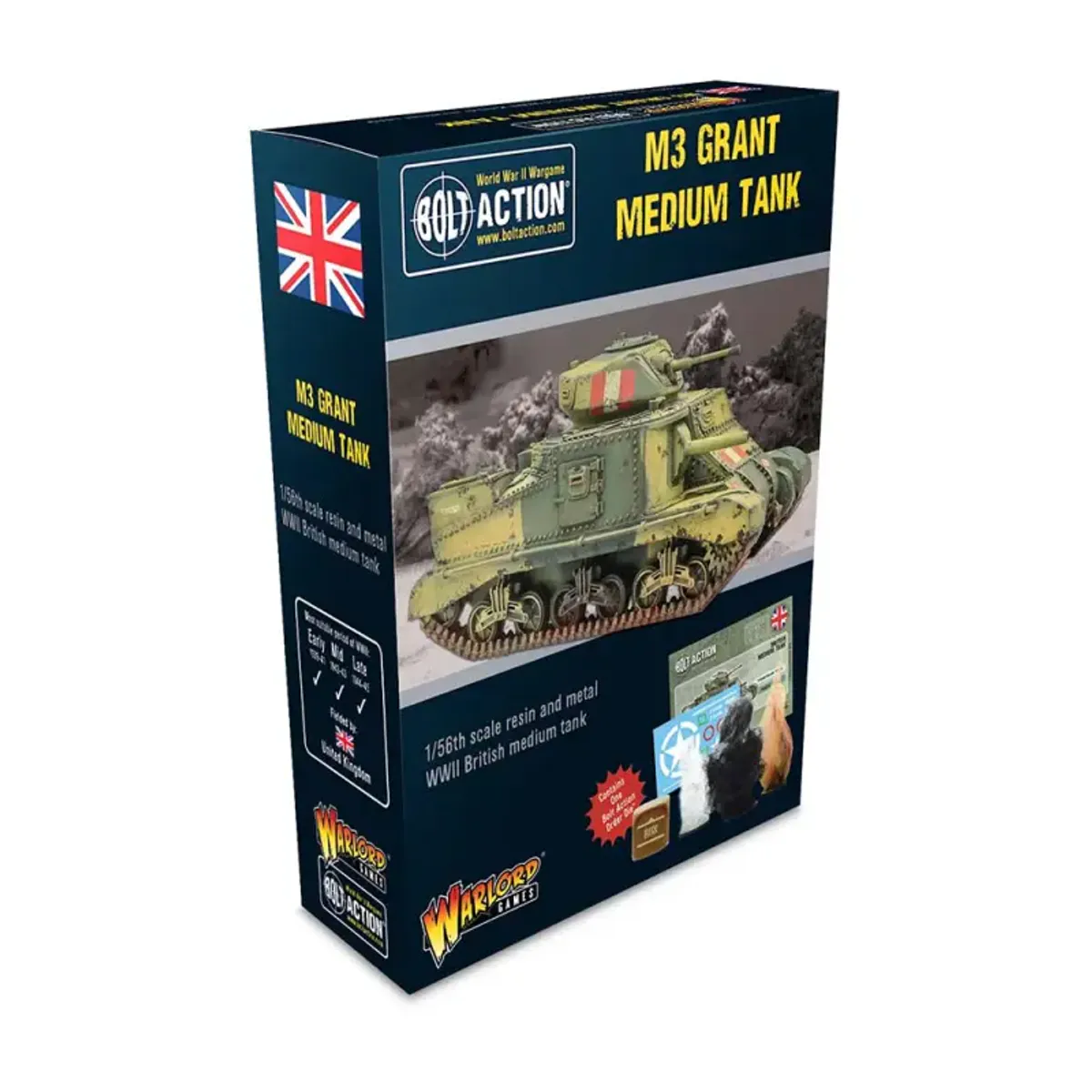 British M3 Grant Western Desert (Warlord)