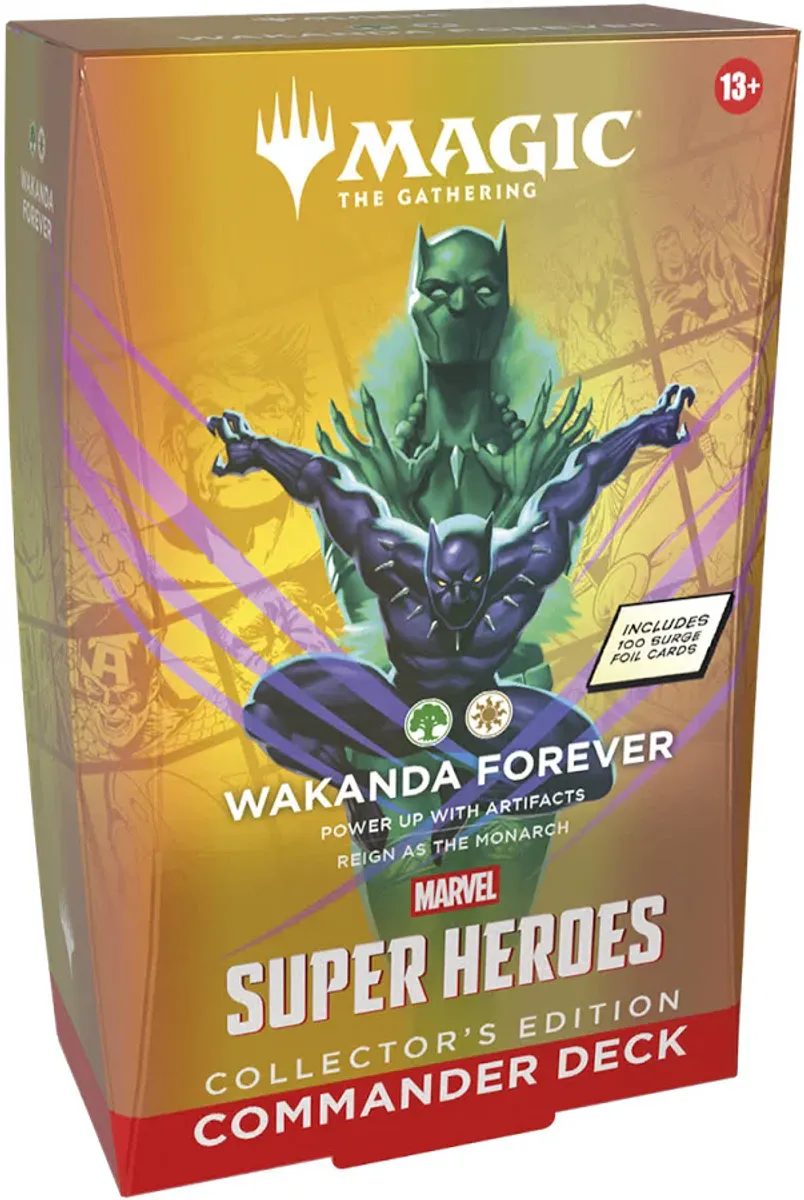 Magic: Marvel Super Heroes Wakanda Forever COLLECTOR Deck