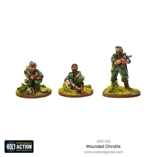 Hovedbilde British Army Wounded Chindits (Warlord)