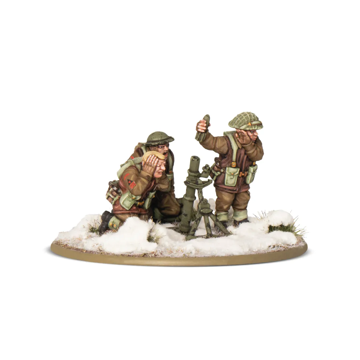 British & Canadian Winter Medium Mortar Team (Warlord)
