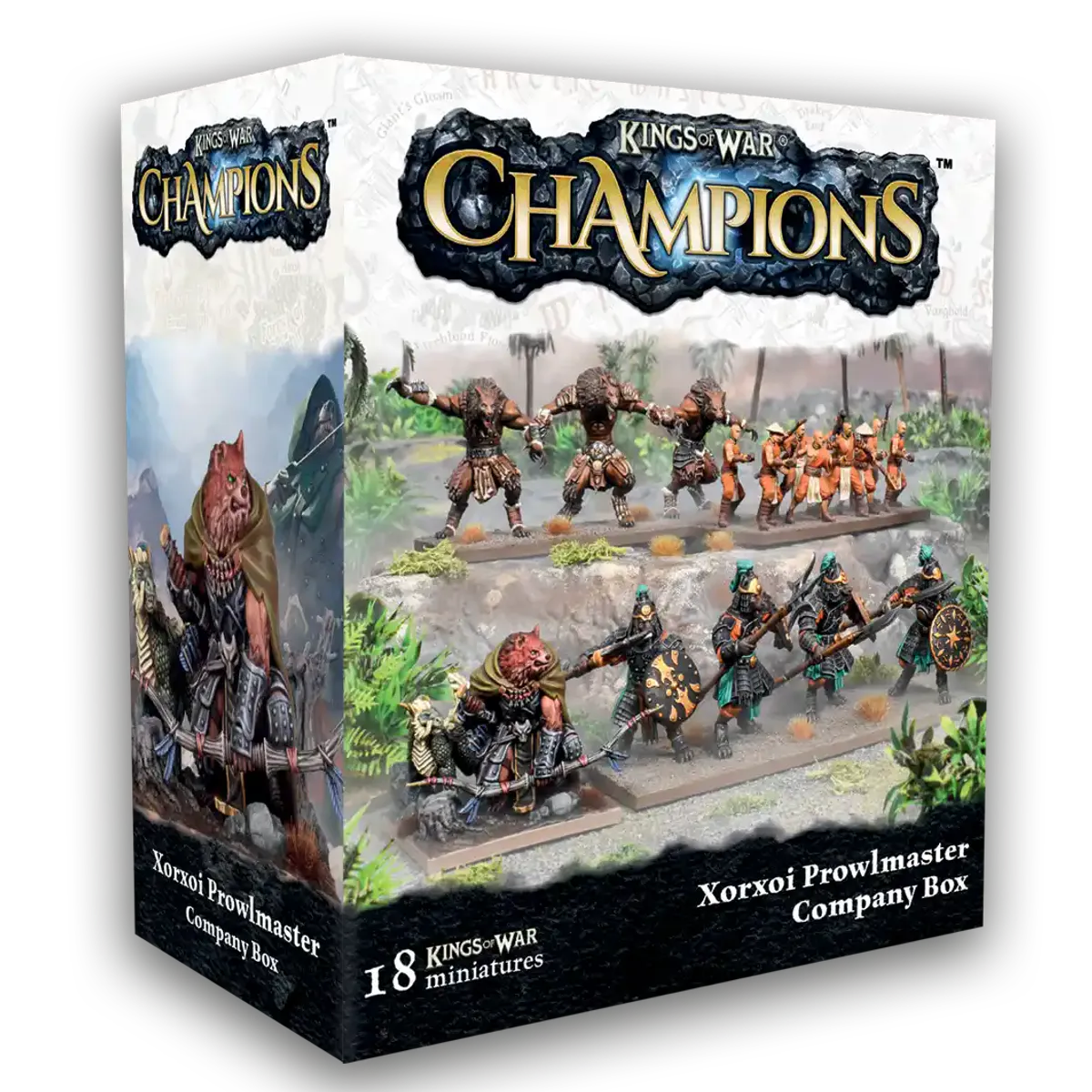 Kings of War Champions Xorxoi Prowlmaster Company Box