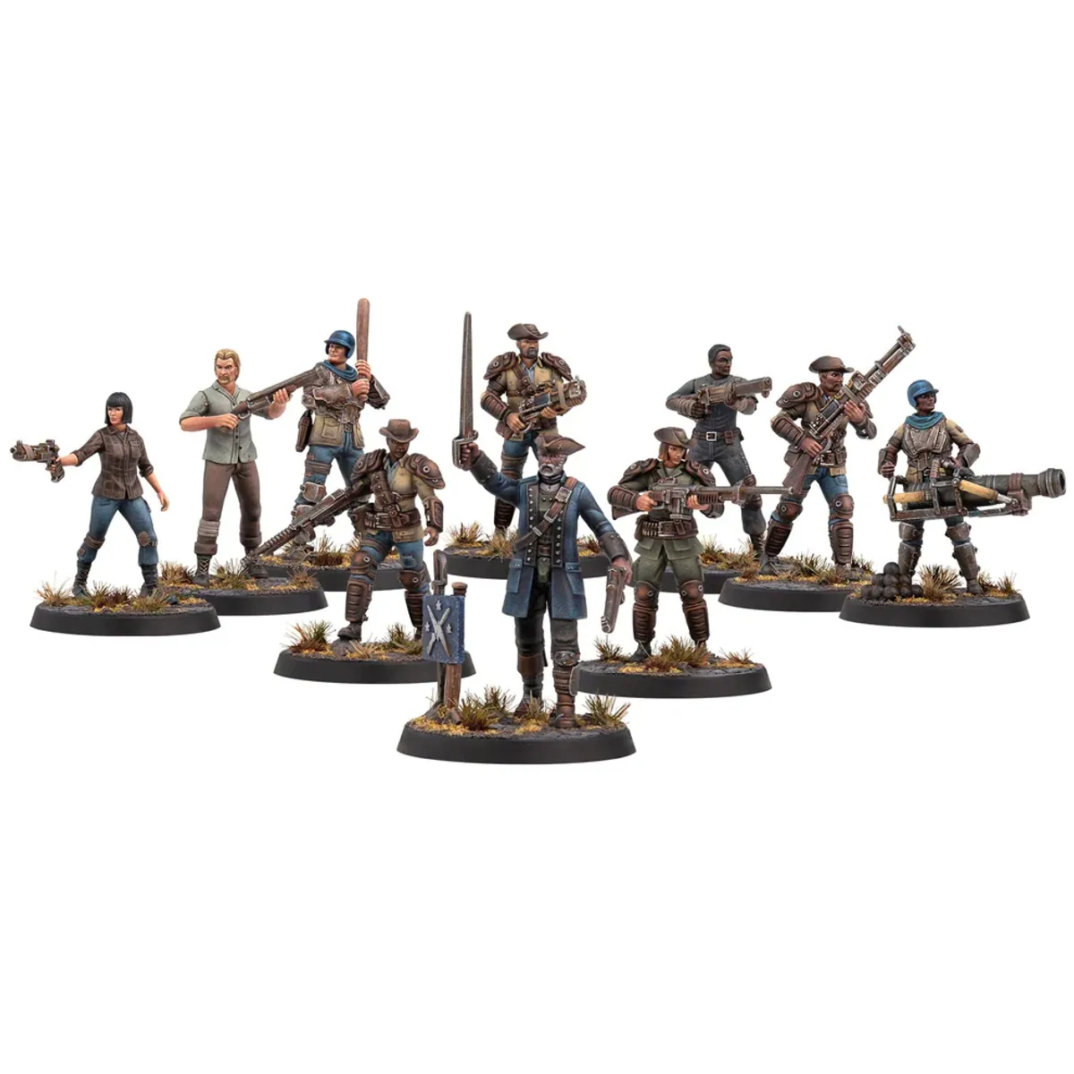 Fallout: Miniatures - Minutemen Core Box PLASTIC