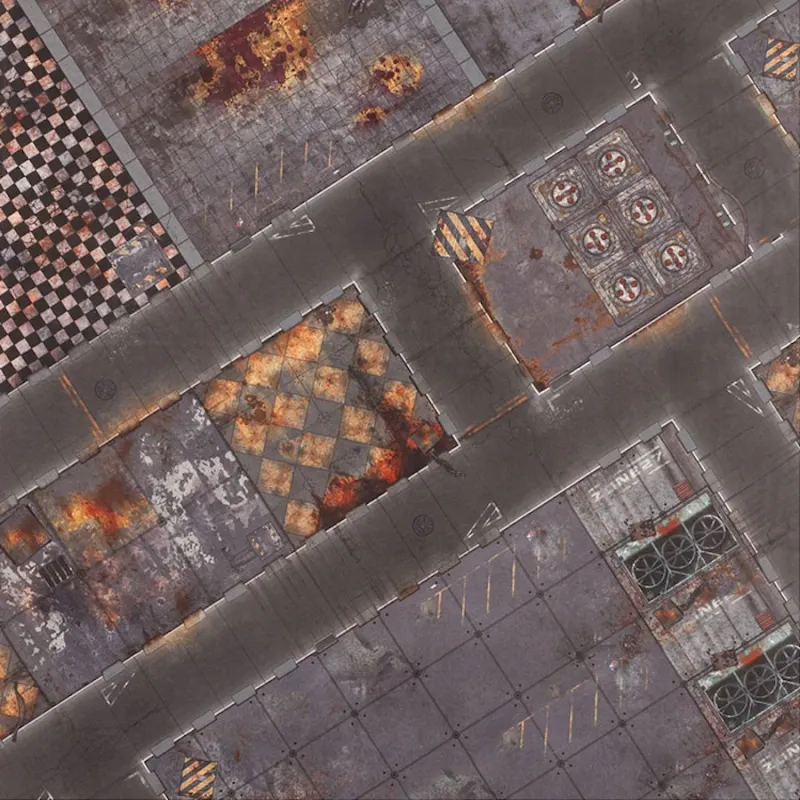 4x4 G-Mat: Quarantine Zone (Gamemat.eu)