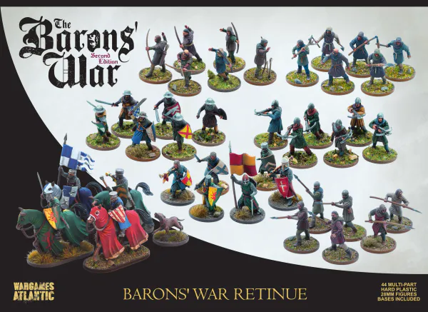 Hovedbilde Baron's War: Retinue Box (Wargames Atlantic)